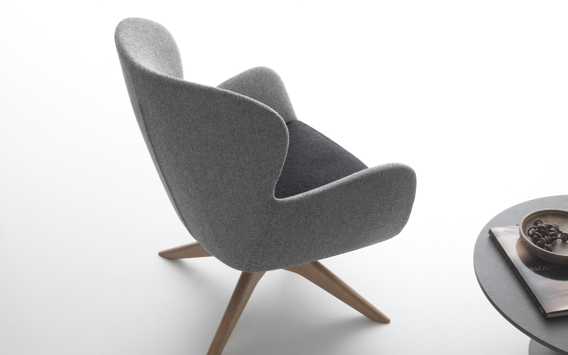 Hanák fully upholstered MIDI chair